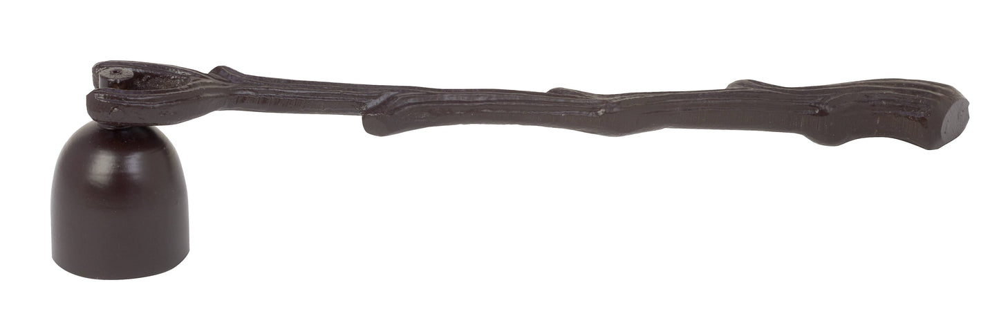 Rustic Brown Antique Branch Snuffer