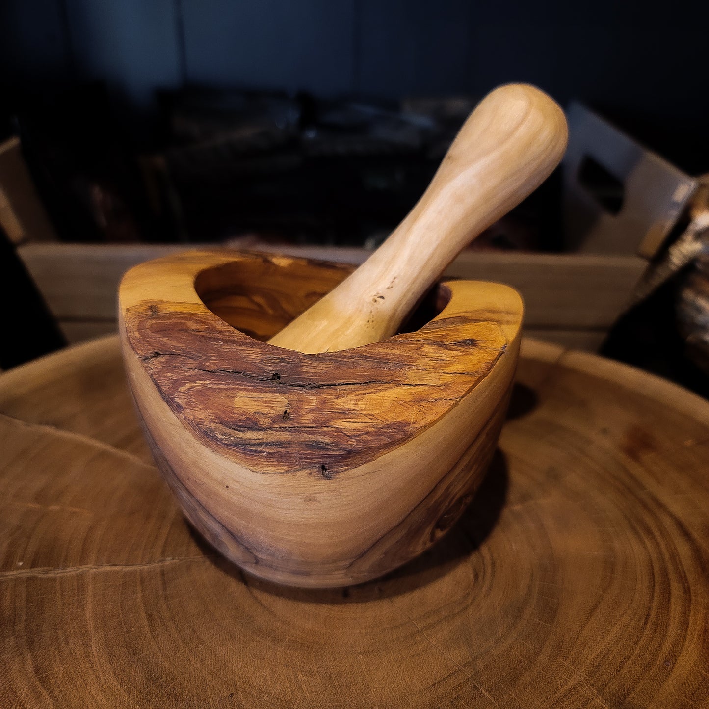 Mortar & Pestle - Wood