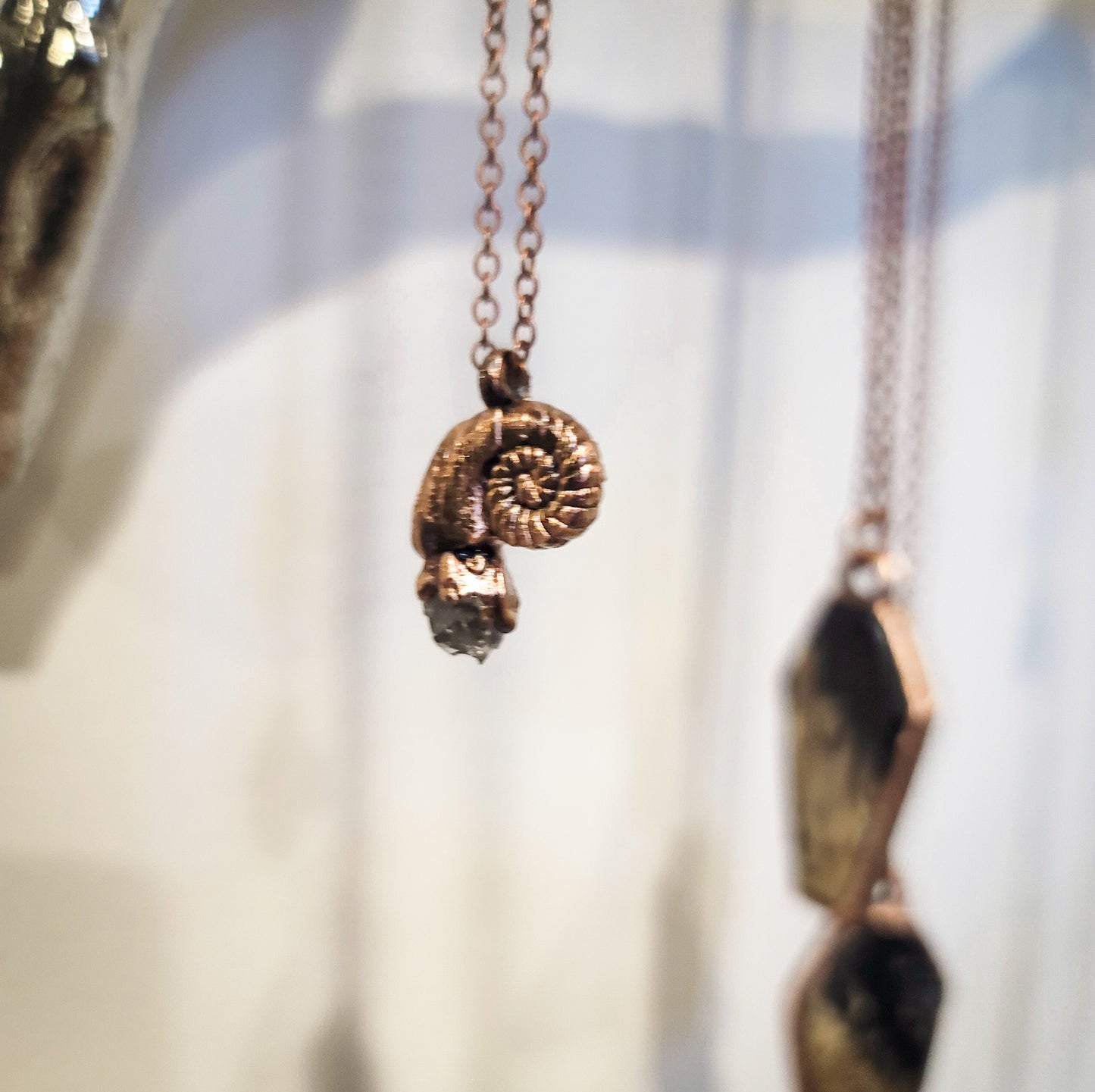 Herkimer Diamond Nautilus