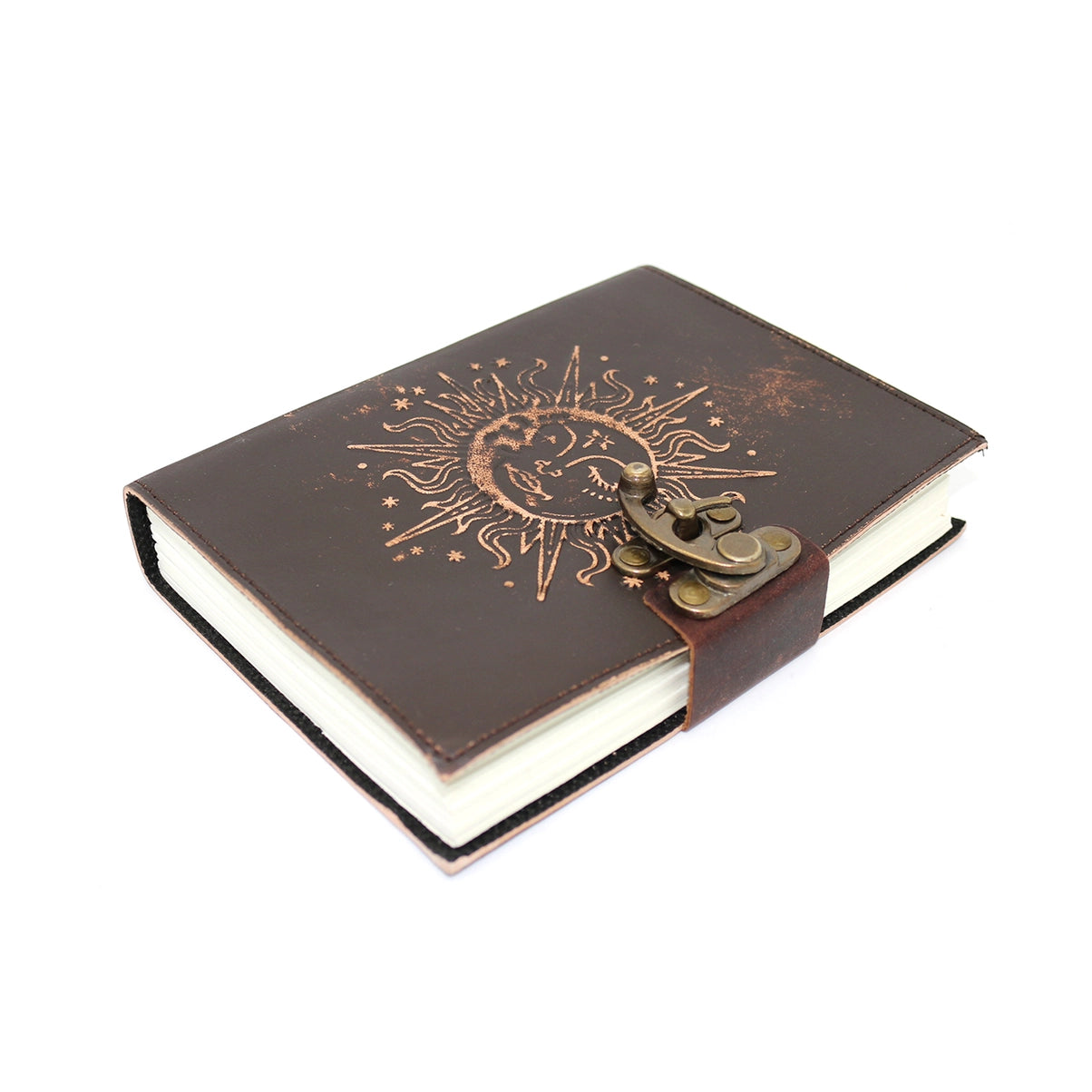 Embossed Sun & Moon Spellbook
