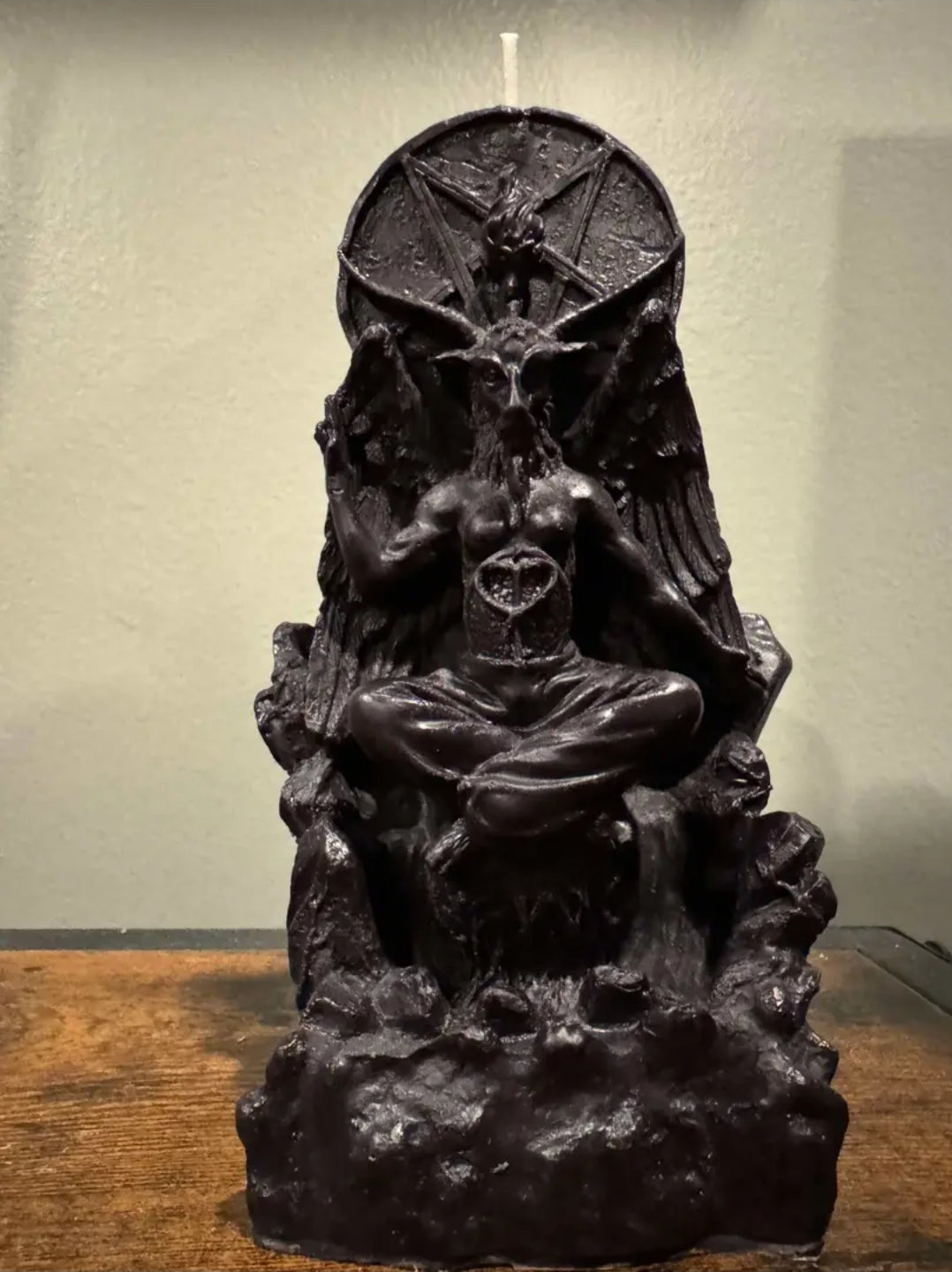 Baphomet Candle