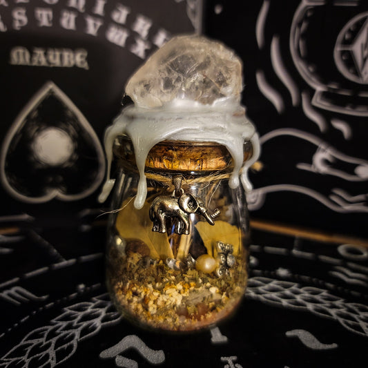 Spell Jar - Health & Purity - Witch Bottle for Cleansing