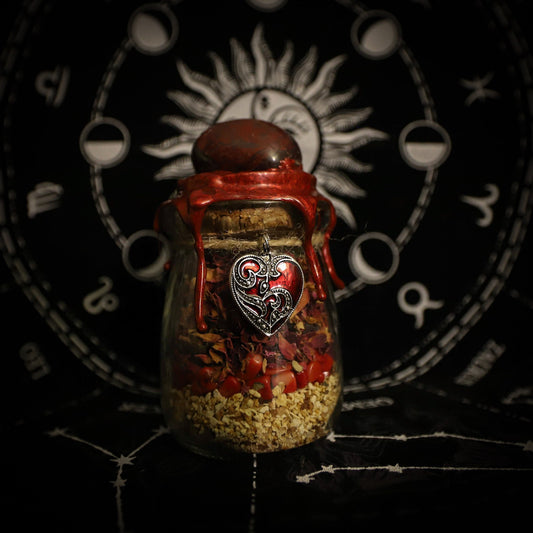 Spell Jar - Love - Witch Bottle for Romance & Seduction