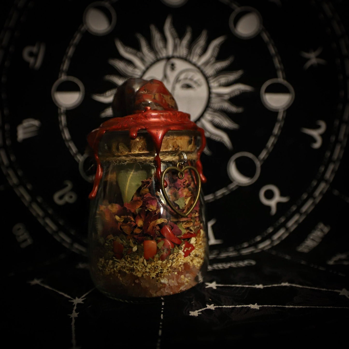 Spell Jar - Love - Witch Bottle for Romance & Seduction