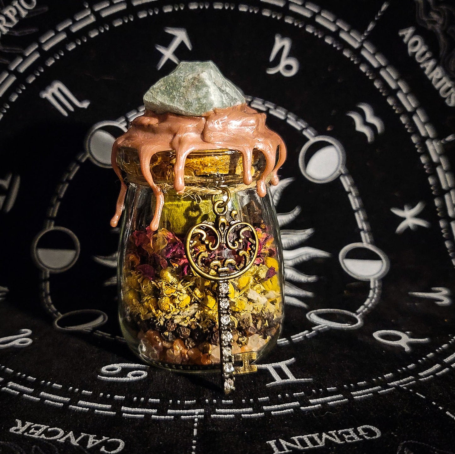 Spell Jar - Home Blessing - Witch Bottle for Loved Ones & Home