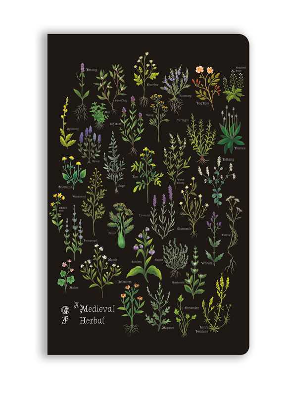 Medieval Herbal (Soft Touch Journal)