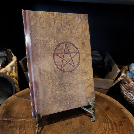 Hardcover Spellbook w/ Pentagram