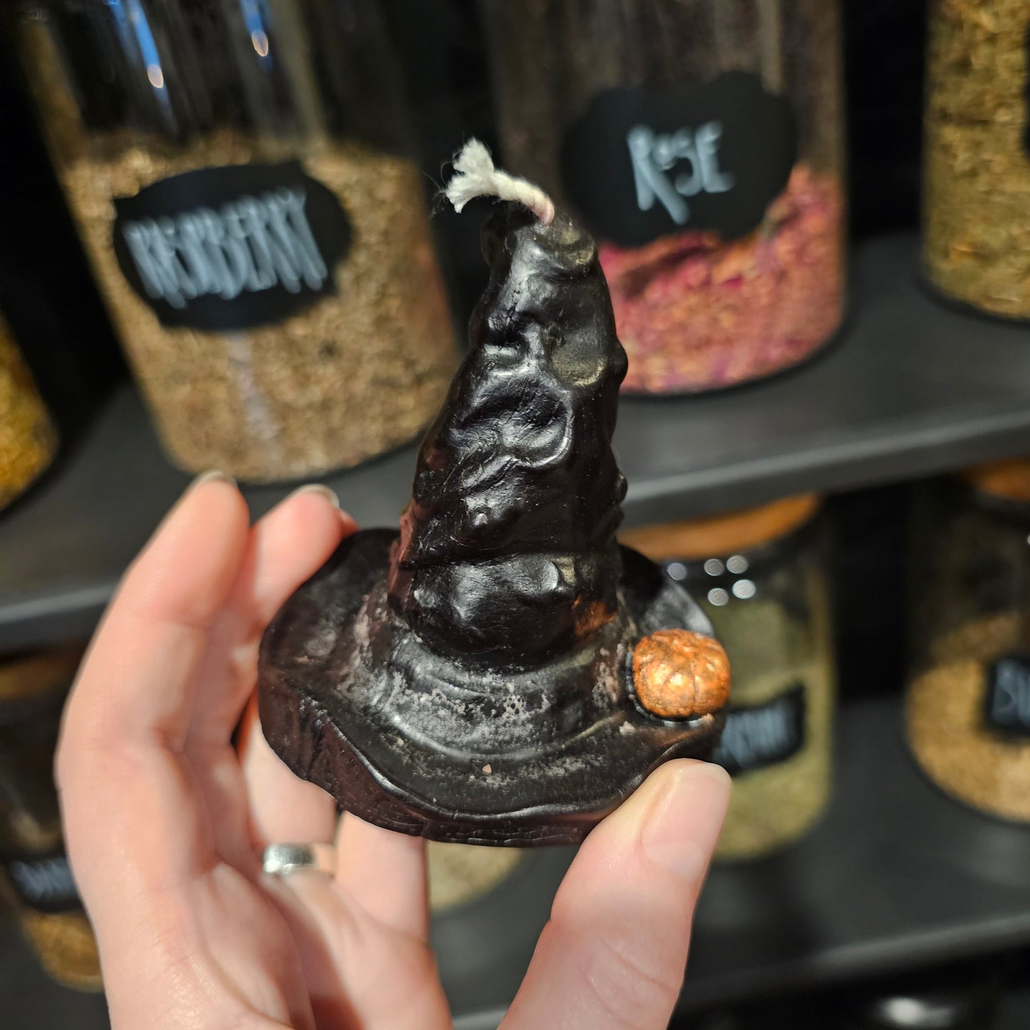 Witch Hat Candle