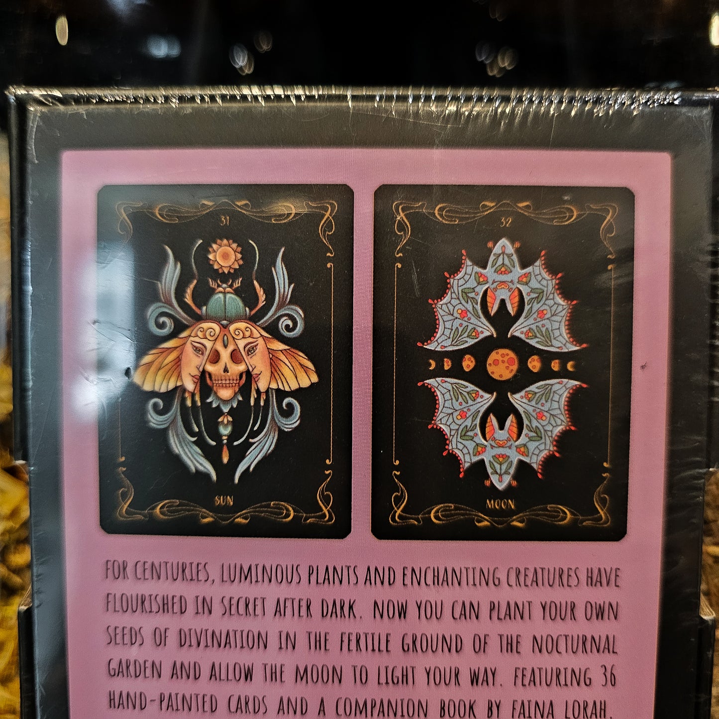 Nocturnal Garden Lenormand Divination Cards