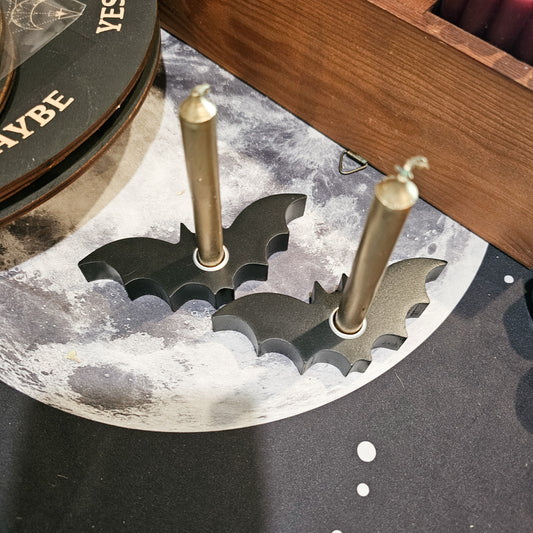 Bat Chime Candle Holder