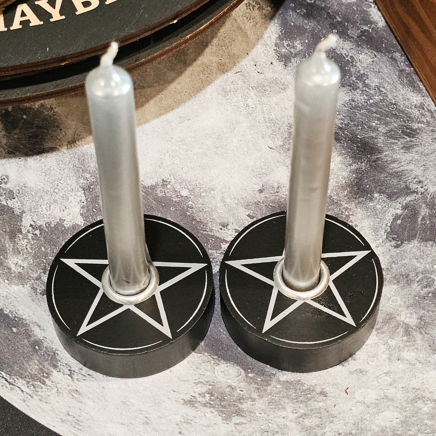 Pentagram Chime Candle Holder