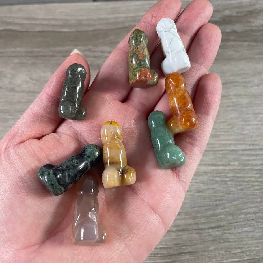 Crystal Phallic Figurine