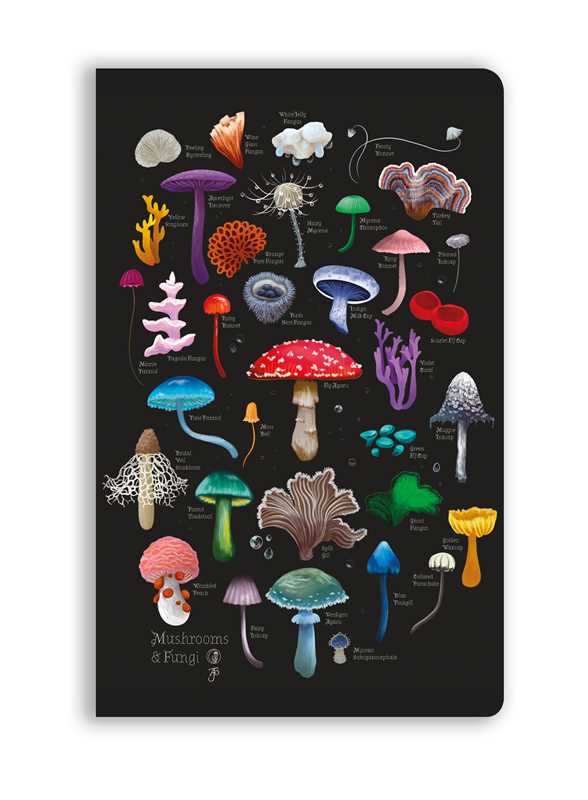 Mushrooms & Fungi (Soft Touch Journal)