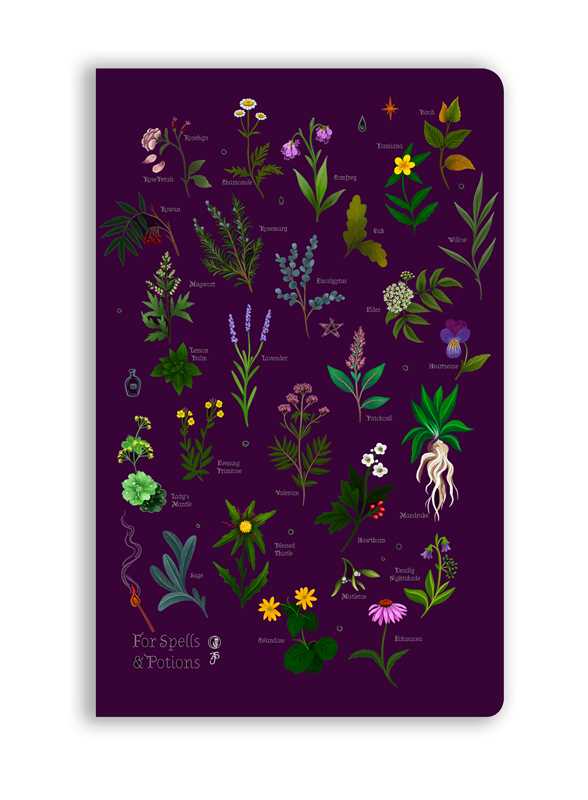 For Spells & Potions (Soft Touch Journal)