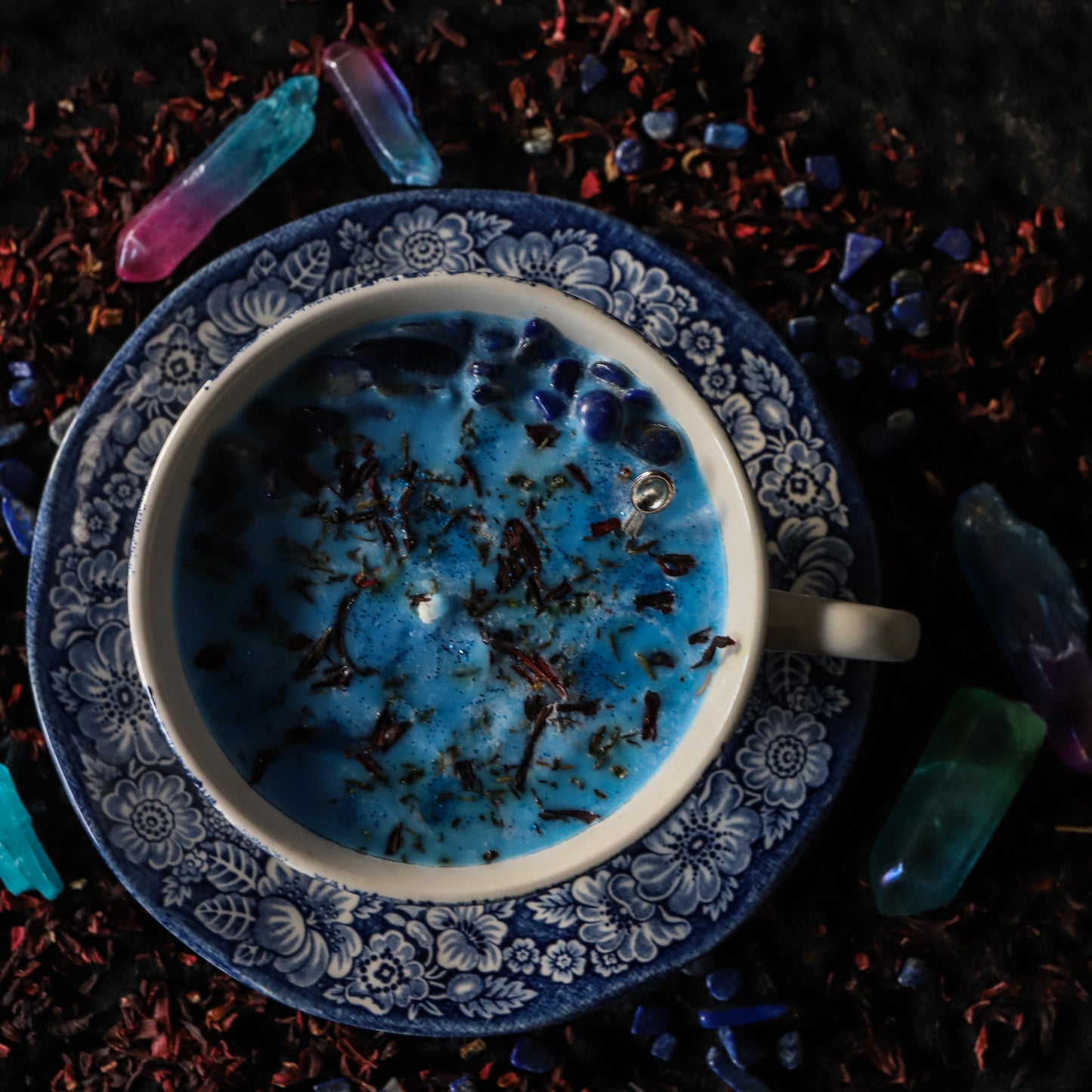 Teacup Candle of Peace - Midnight Vanilla