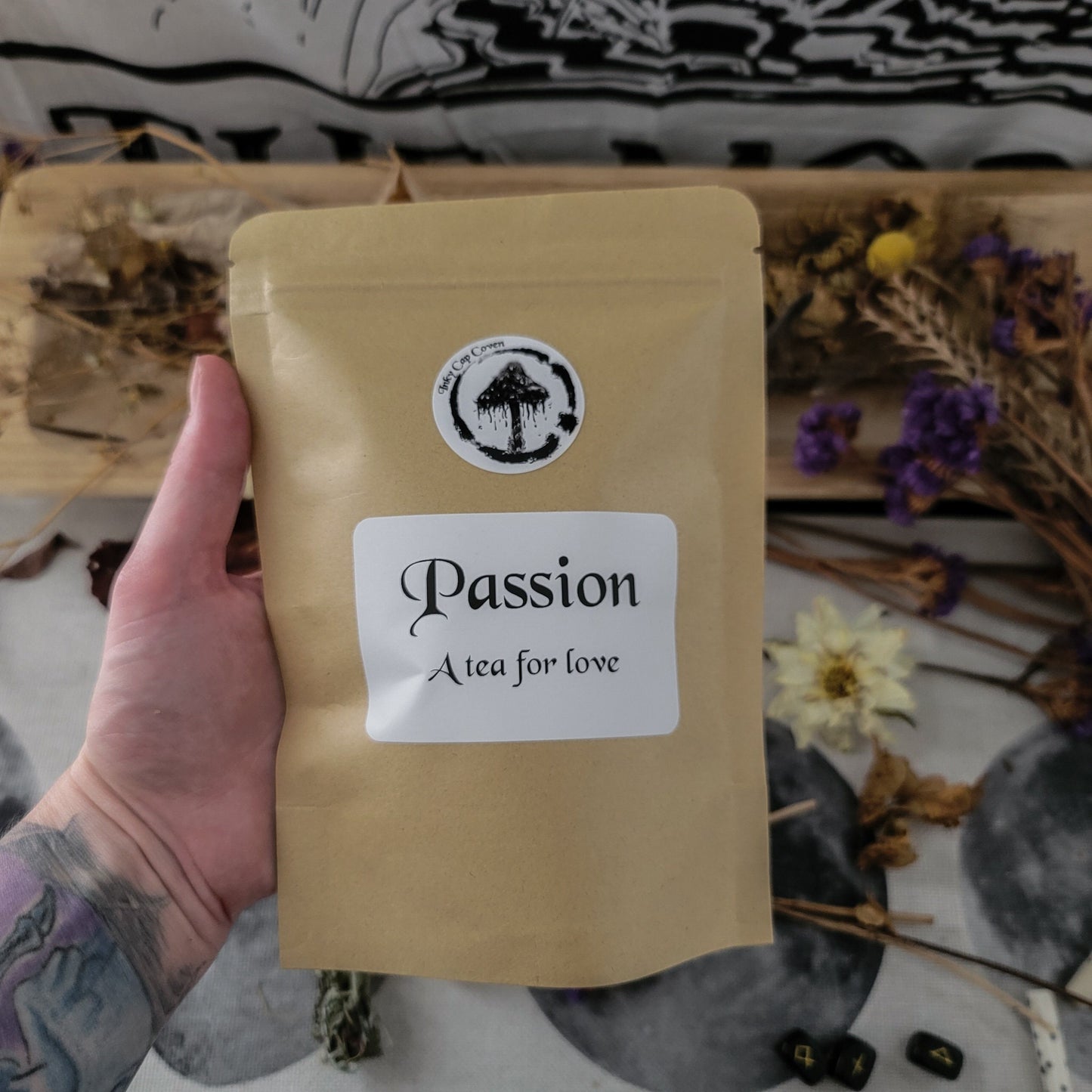 Passion Tea - Organic Tea for Love, Sex, & Sacral Chakra Energy