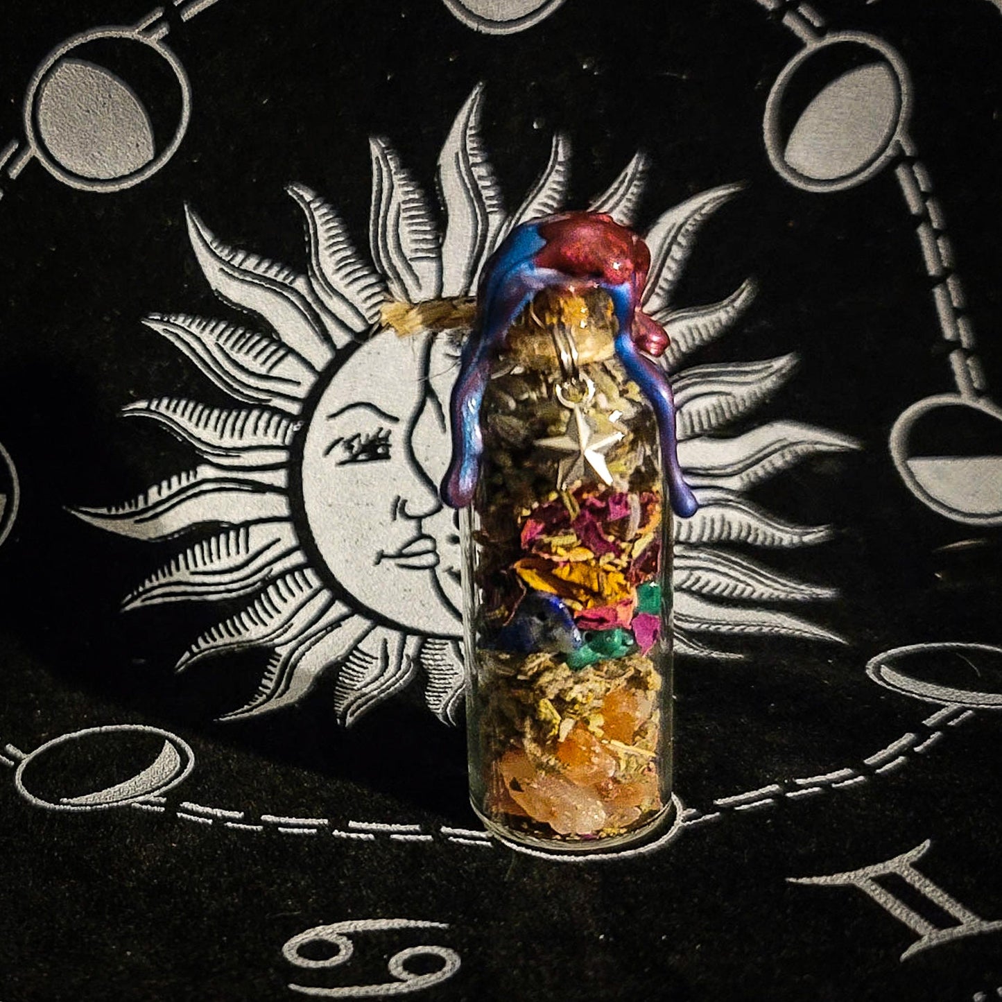 Spell Jar - Inner Strength - Witch Bottle for Self Empowerment, Positivity, & Self Confidence