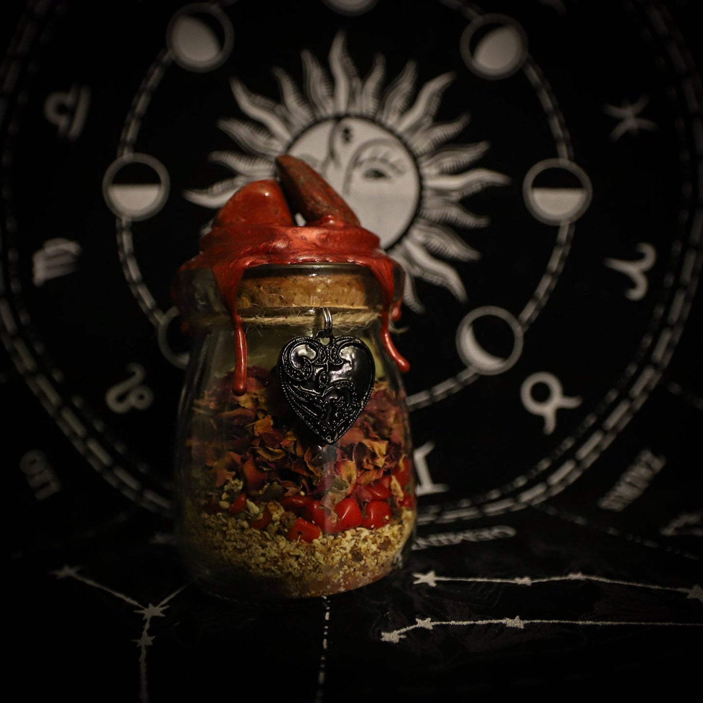 Spell Jar - Love - Witch Bottle for Romance & Seduction
