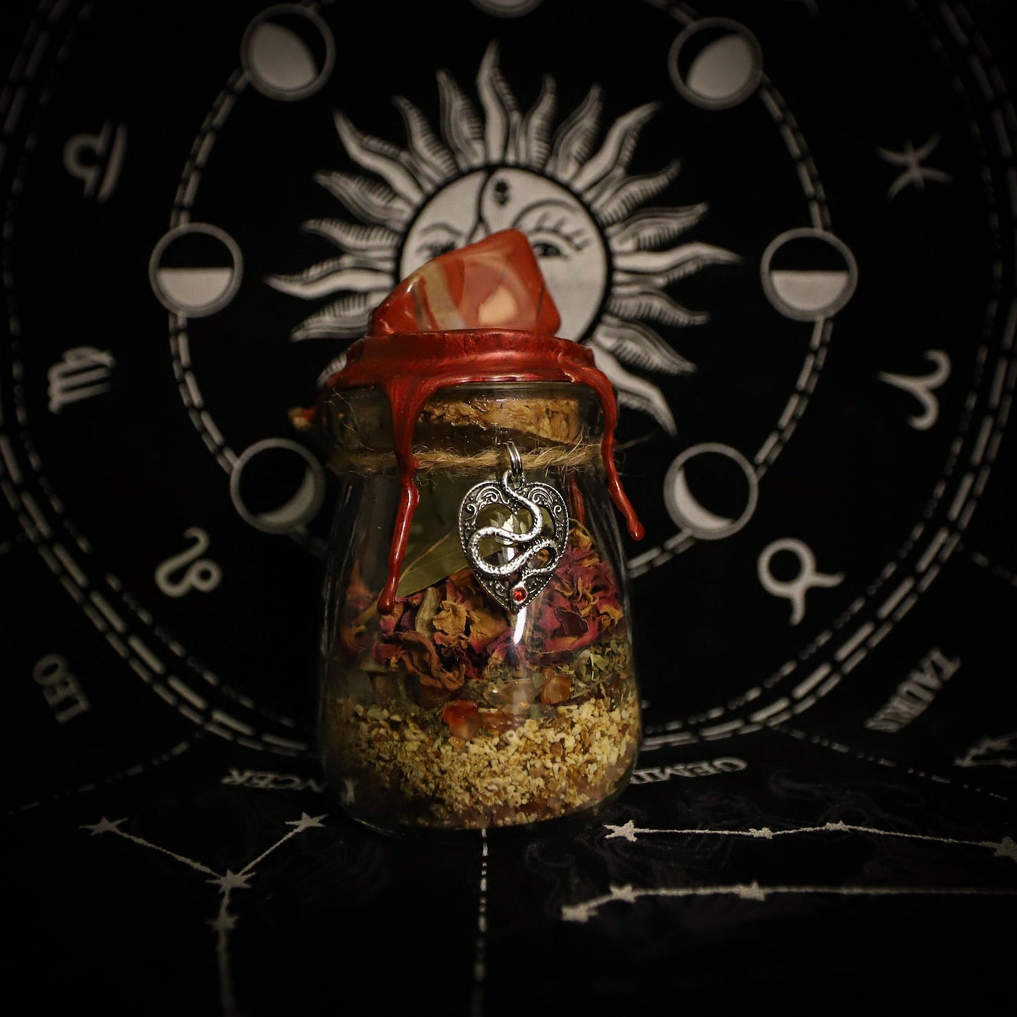 Spell Jar - Love - Witch Bottle for Romance & Seduction